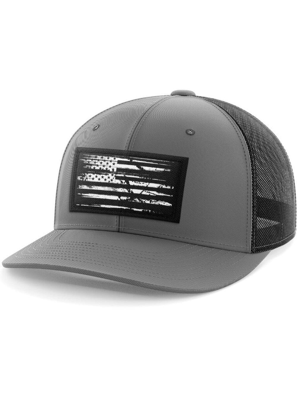 Tactical Pro Supply American Flag Flexfit Hat with Woven Logo Patch